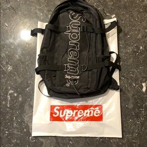 Supreme FW18 Backpack. Sold for $247.